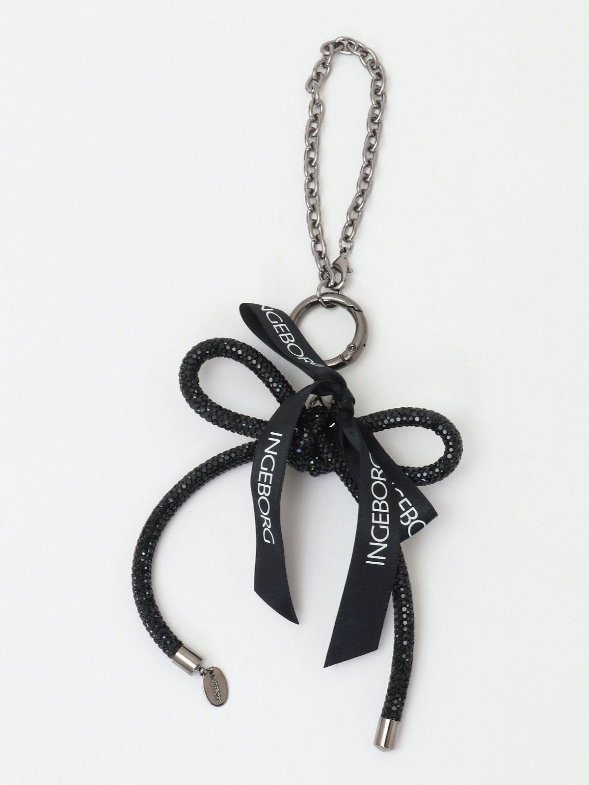 INGEBORG キラキラリボンチャーム ピンクハウス ファッション雑貨 チャーム・キーチェーン シルバー ピンク【送料無料】