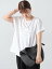 【SALE/40%OFF】Lugnoncure エンボスロゴTシャツ テチチ トップス カットソー・Tシャツ ホワイト グレー ネイビー ブラック 1,980円
