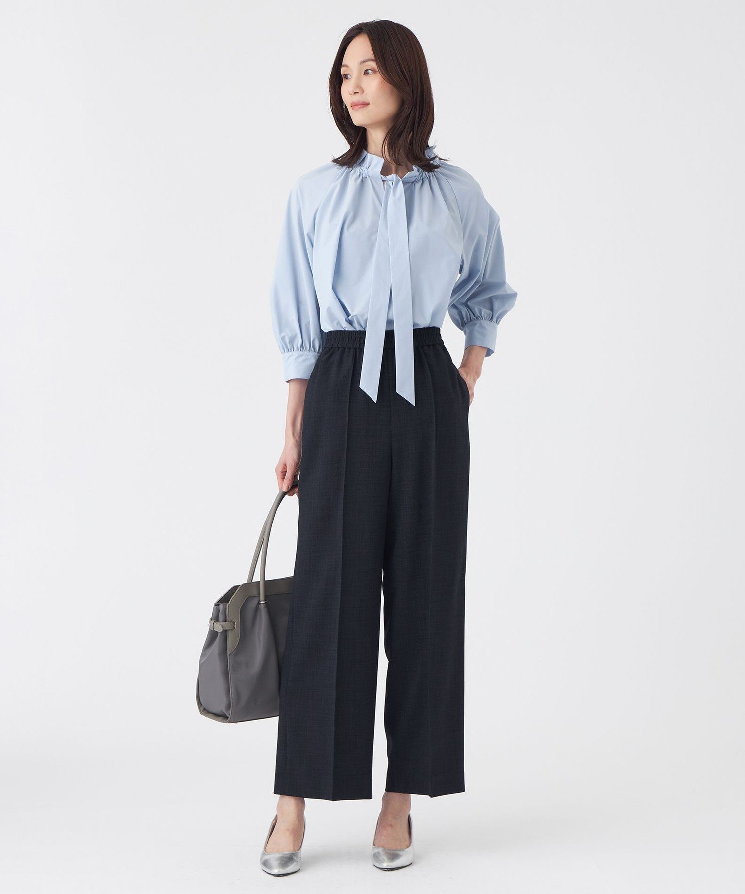 TRANS WORK 【L】【吸水速乾・ウォッシャブル】Reflaxキャンバスパンツ サンヨー エルサイズ パンツ その他のパンツ ベージュ ネイビー