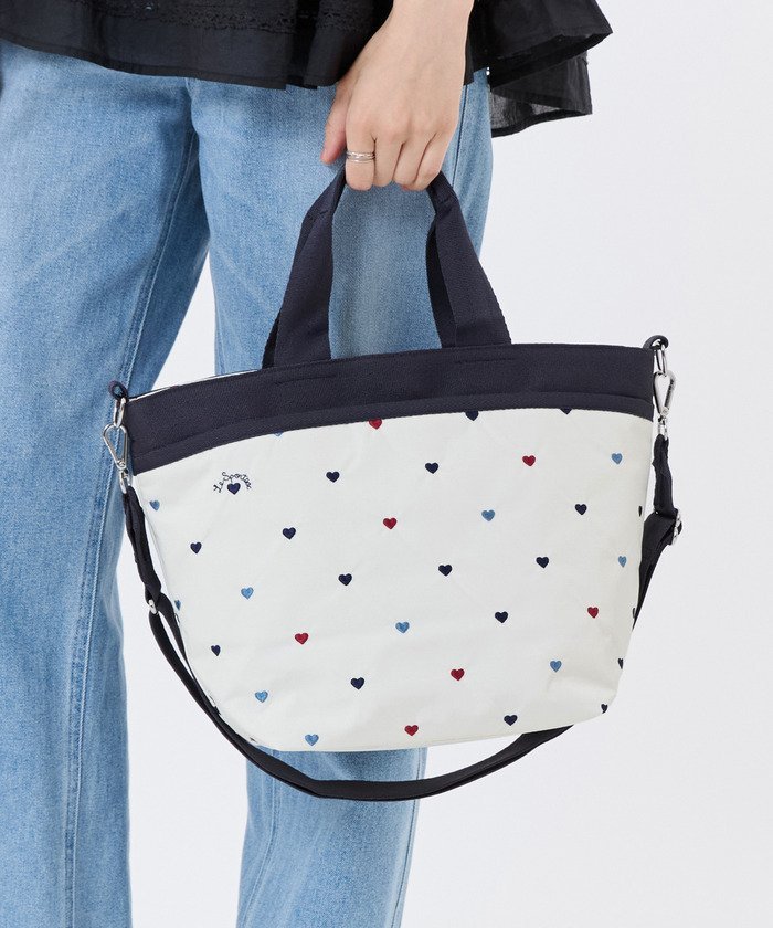【公式】レスポートサック トートバッグ 1116HG26 LeSportsac レスポートサック バッグ トートバッグ ホワイト
