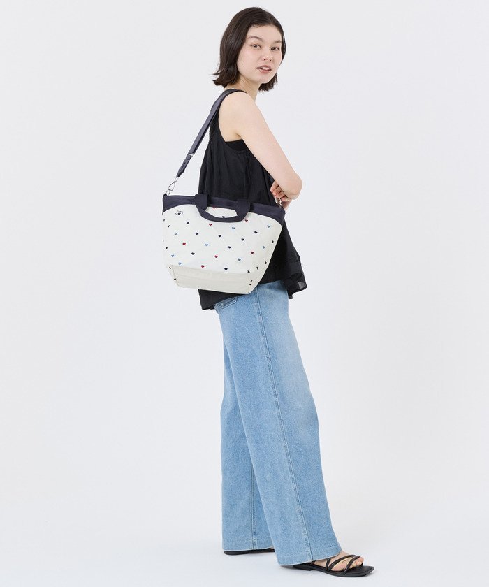 【公式】レスポートサック トートバッグ 1116HG26 LeSportsac レスポートサック バッグ トートバッグ ホワイト