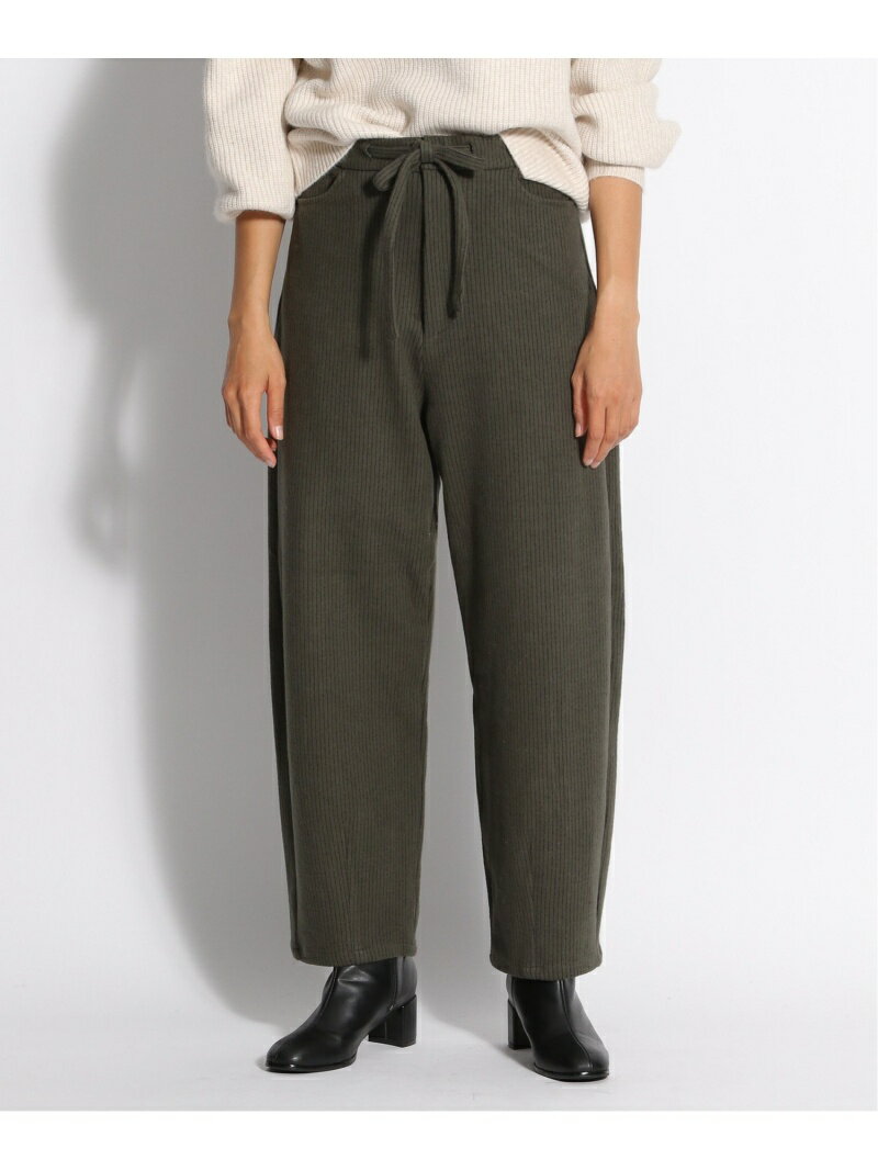 【SALE／70%OFF】niko and ... (W)キモウストライプカーブPT ニコアンド パンツ その他のパンツ カーキ グレー ブルー ベージュのサムネイル