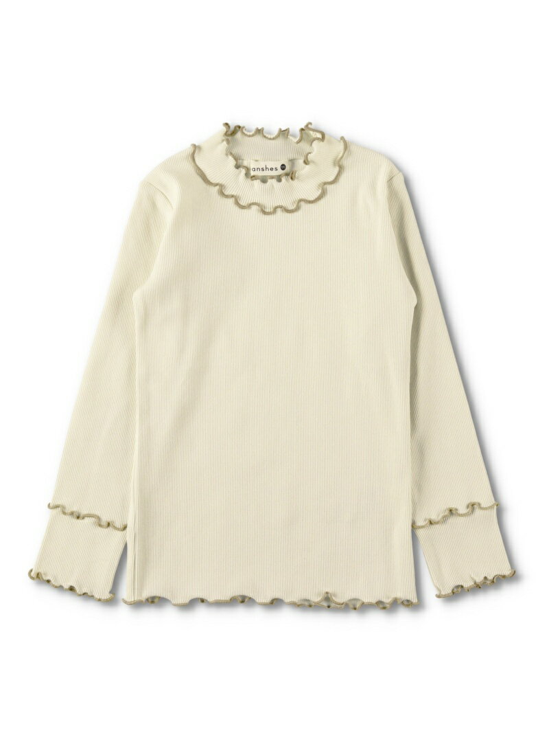 【SALE／63%OFF】branshes 配色メロウテレコTシャツ ブランシェス トップス カットソー・Tシャツ ホワイト オレンジ グリーン ブルー ブラックのサムネイル