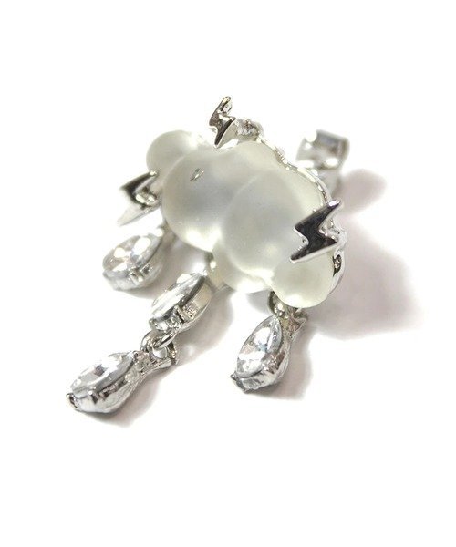GALLIS ADDICTION GA闇くもキラキラピアス ジャックローズ アクセサリー・腕時計 その他のアクセサリー・腕時計 シルバー