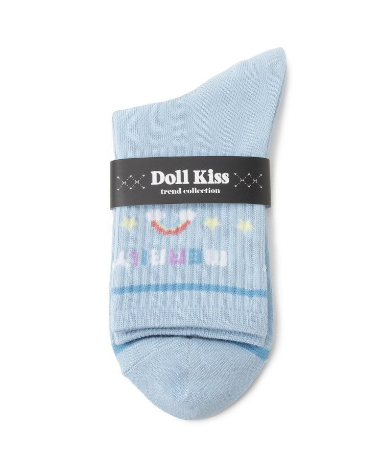【SALE／20%OFF】Doll Kiss レインボーソックス エスペランサ 靴下・レッグウェア 靴下 ブルー