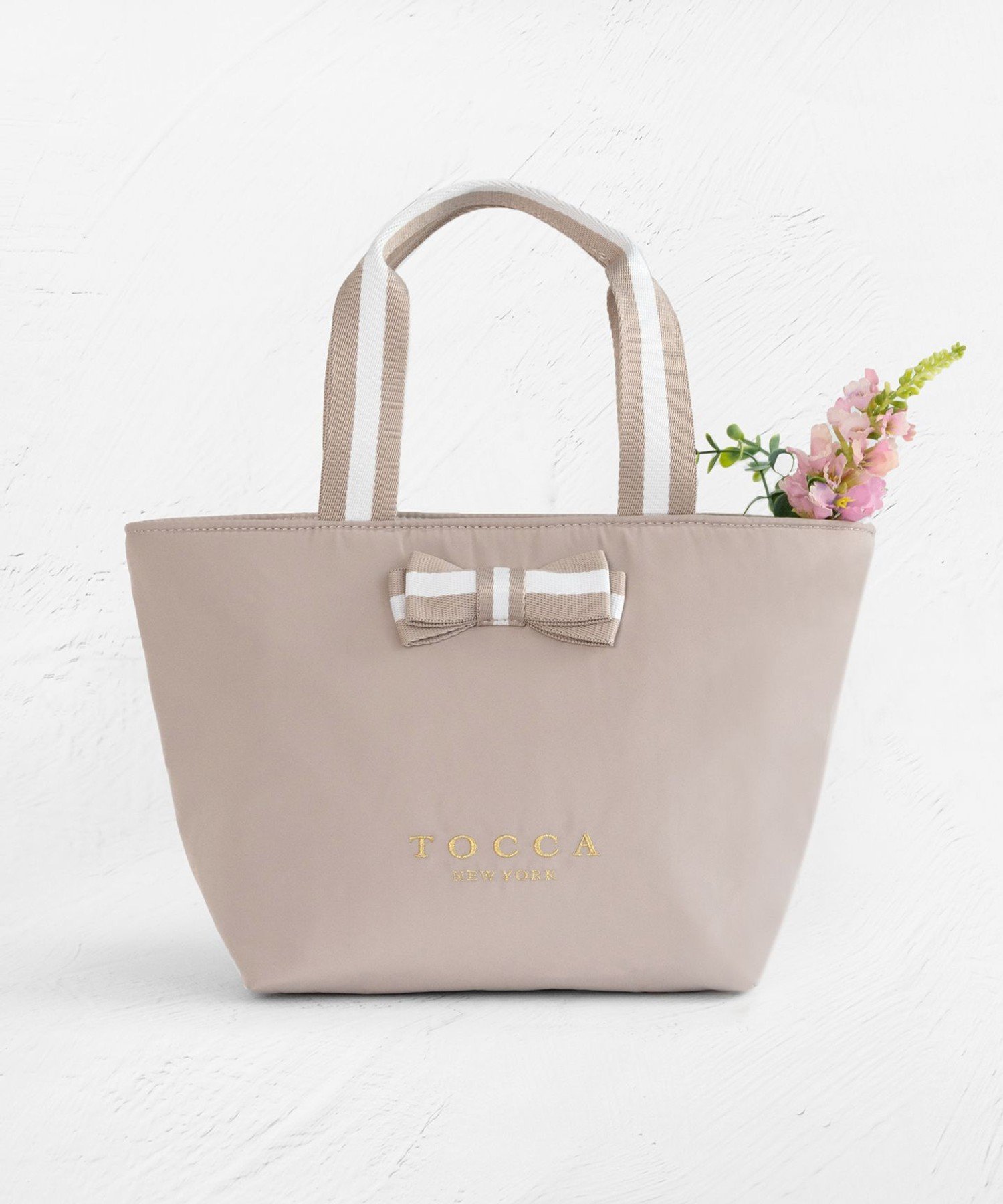 TOCCA 【WEB限定】BICOLOR RIBBON COOLERBAG クーラーバッグ トッカ バッグ トート...