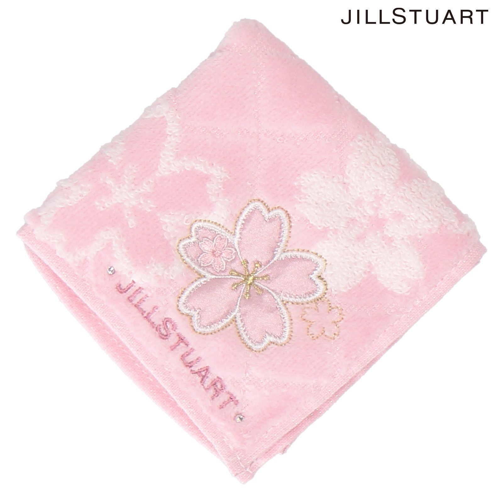 JILL STUART JILL STUART(ジルスチュアート) タオルハンカチ インターモードカワベ ファッション雑貨 ハンカチ・ハンドタオル グレー ブルー ピンク