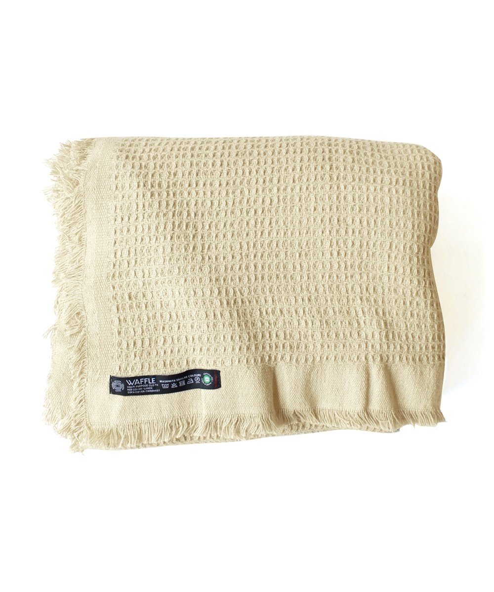 【SALE／0%OFF】BACKYARD FAMILY ワッフルスロー マルチクロス ローラ インテリア・生活雑貨 その他の..