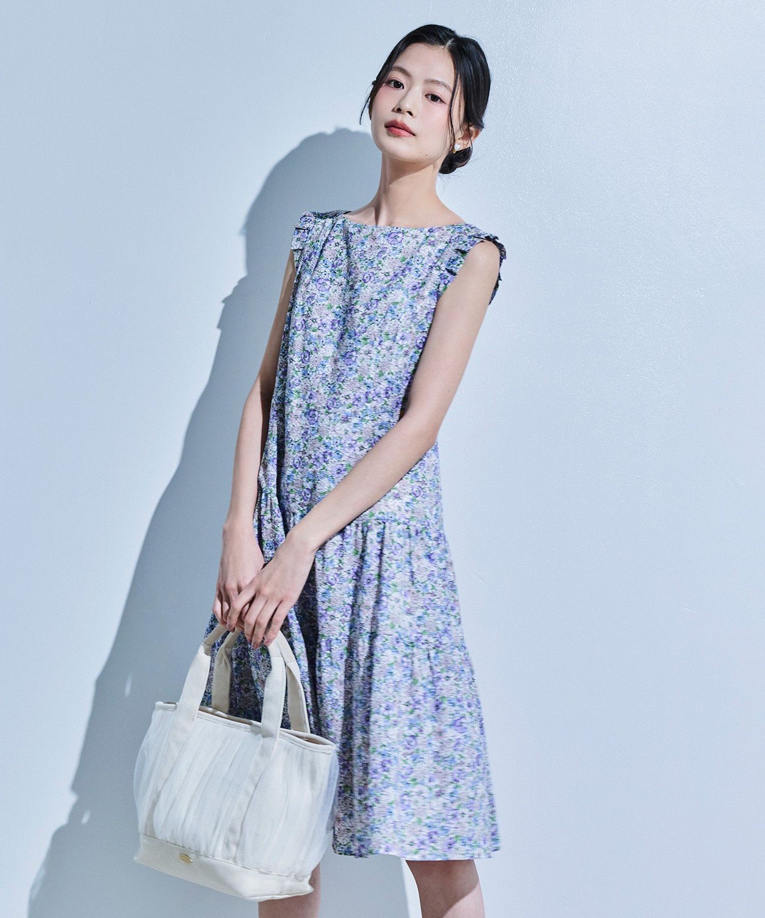 新品✨25SS 現行 トッカ フライフリーリー ノーカラージャケット ピンク 6 セール】 【00サイズあり】FLY FRERRY ドレス （ロング・マキシ丈