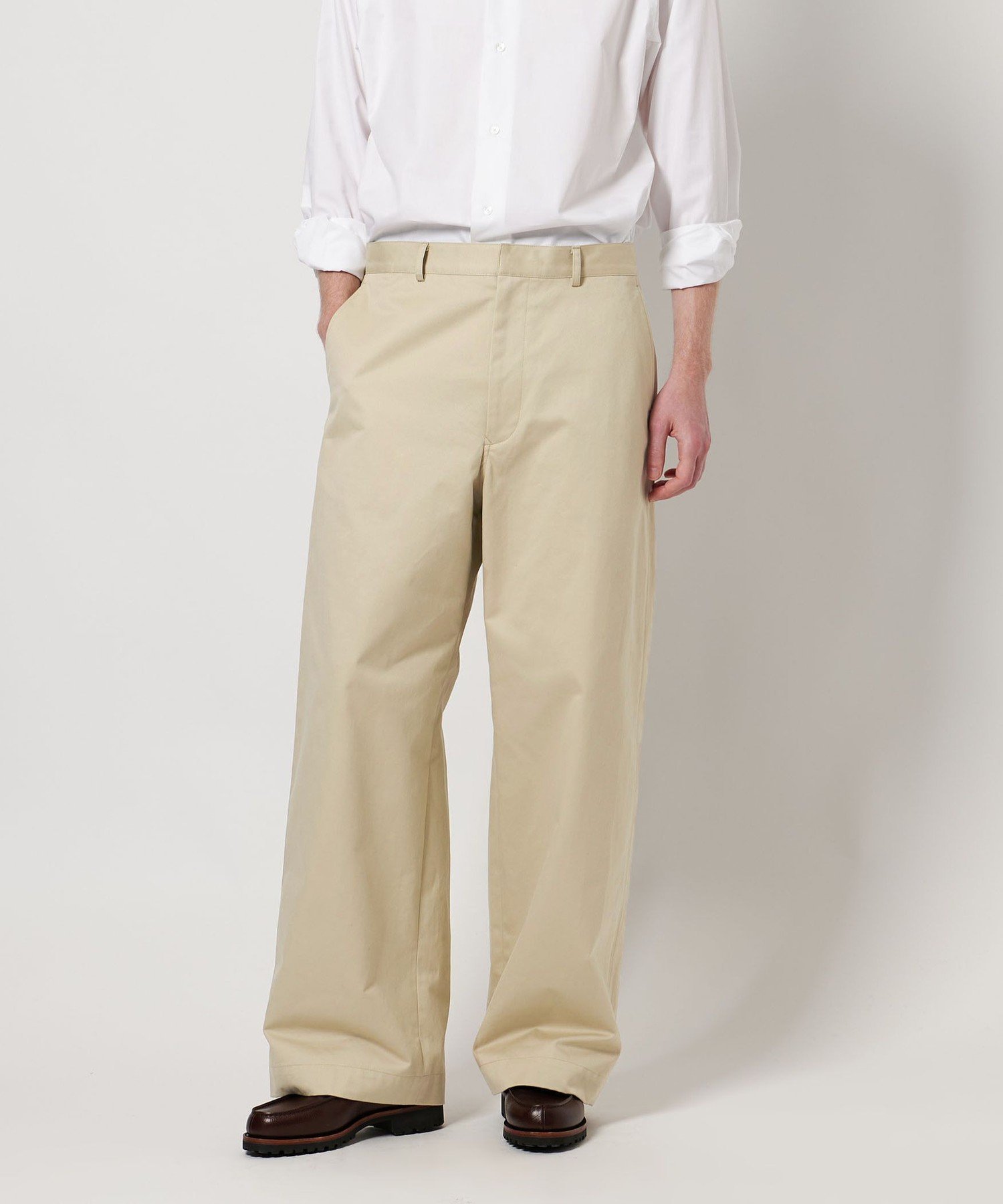 ＜LOEFF＞チノ パンツ MEN'S ユナイテッドアローズ アウトレット パンツ その他のパンツ ベージュ