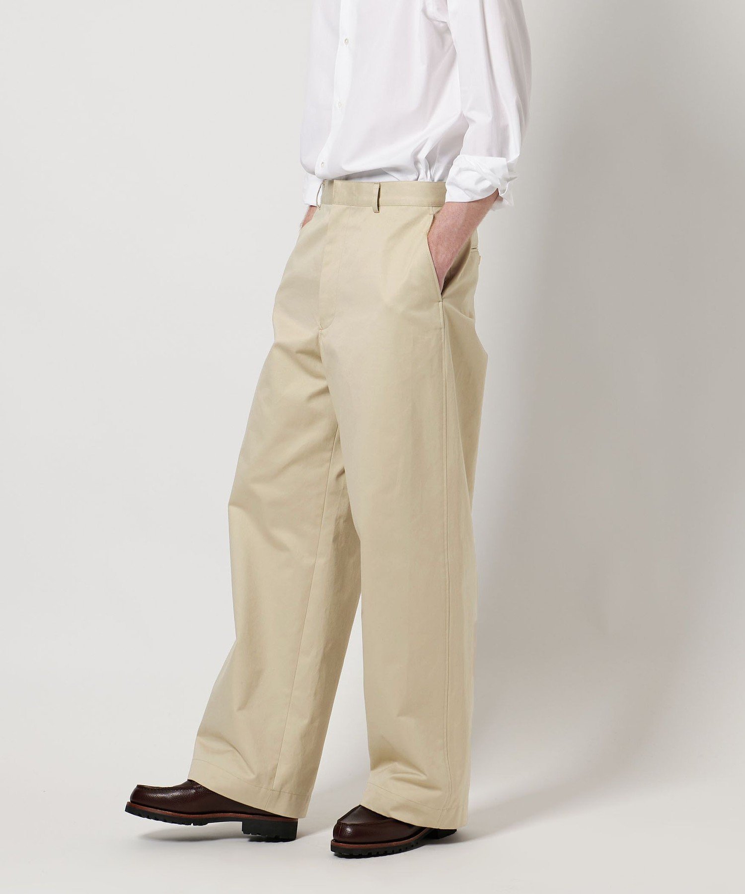 ＜LOEFF＞チノ パンツ MEN'S ユナイテッドアローズ アウトレット パンツ その他のパンツ ベージュ
