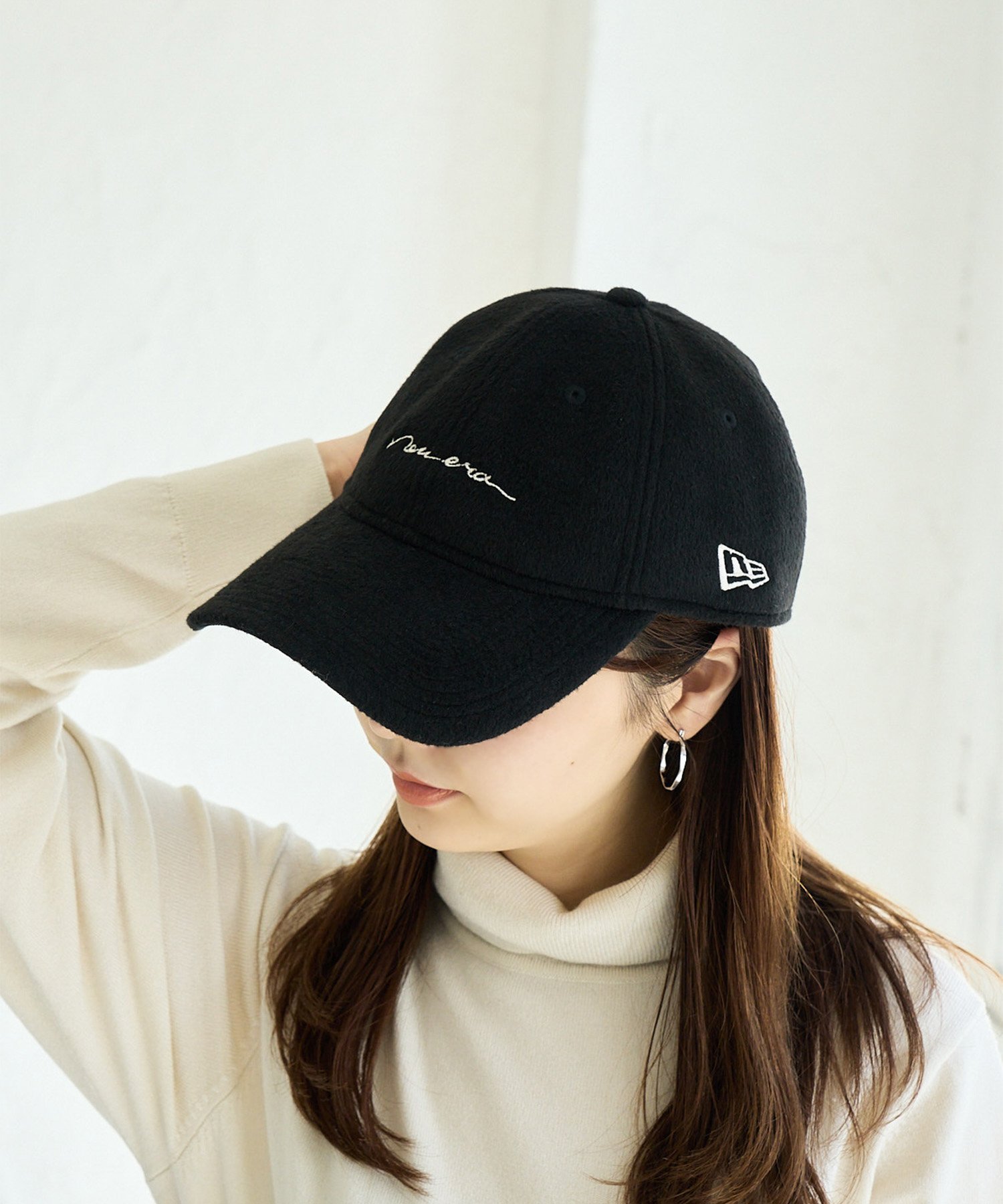 ニューエラ ROPE' PICNIC PASSAGE 【NEW ERA/ニューエラ別注】920LV シャギーCAP ロペピクニック 帽子 キャップ ブラック ベージュ【送料無料】