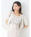 【SALE/50%OFF】earth music&ecology SET2点アーガイルカーディガン×タンク アースミュージック&エコロジー トップス カーディガ...