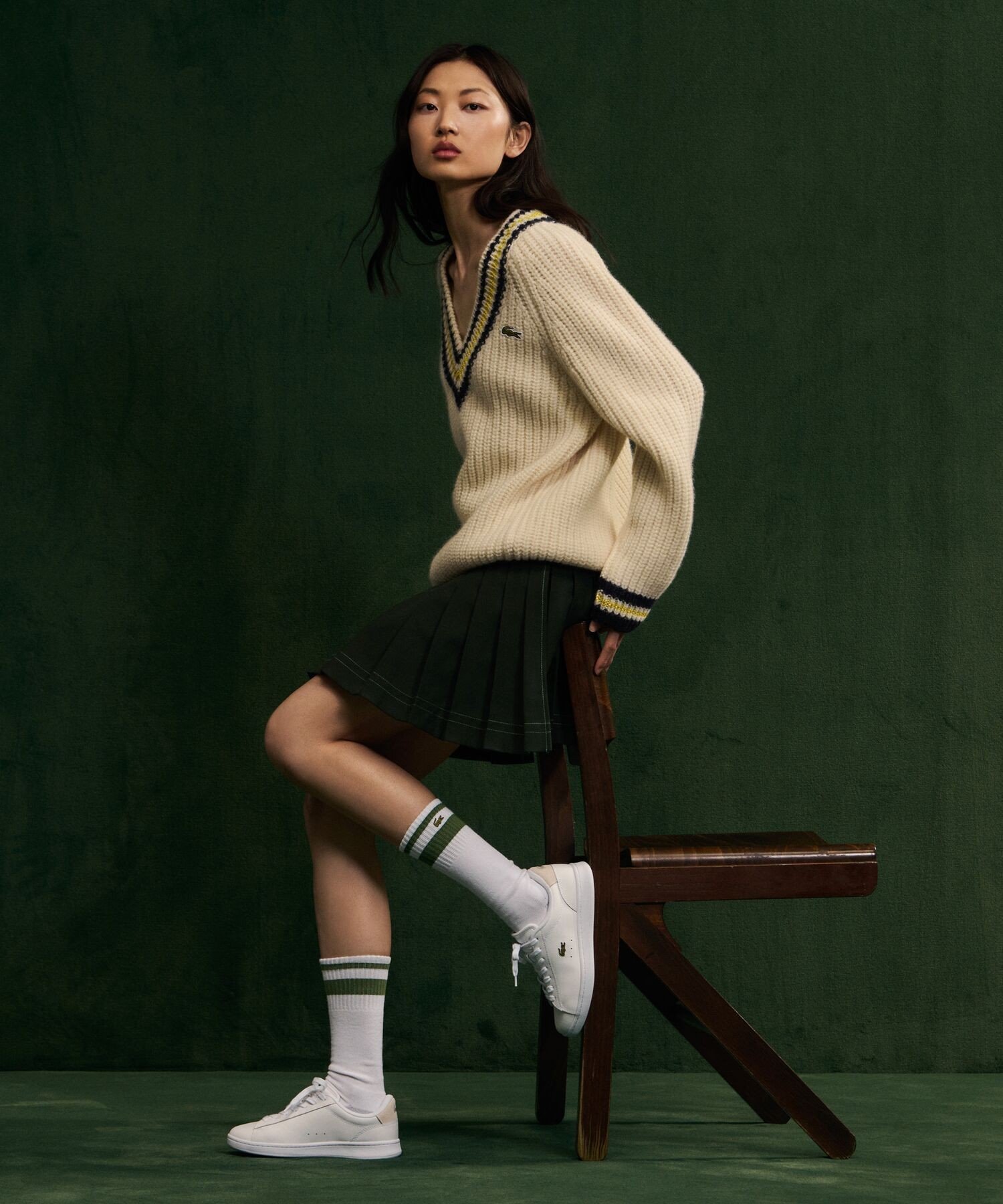 LACOSTE ウィメンズ CARNABY SET 224 1 SFA ラコステ シューズ・靴 スニーカー ホワイト【送料無料】