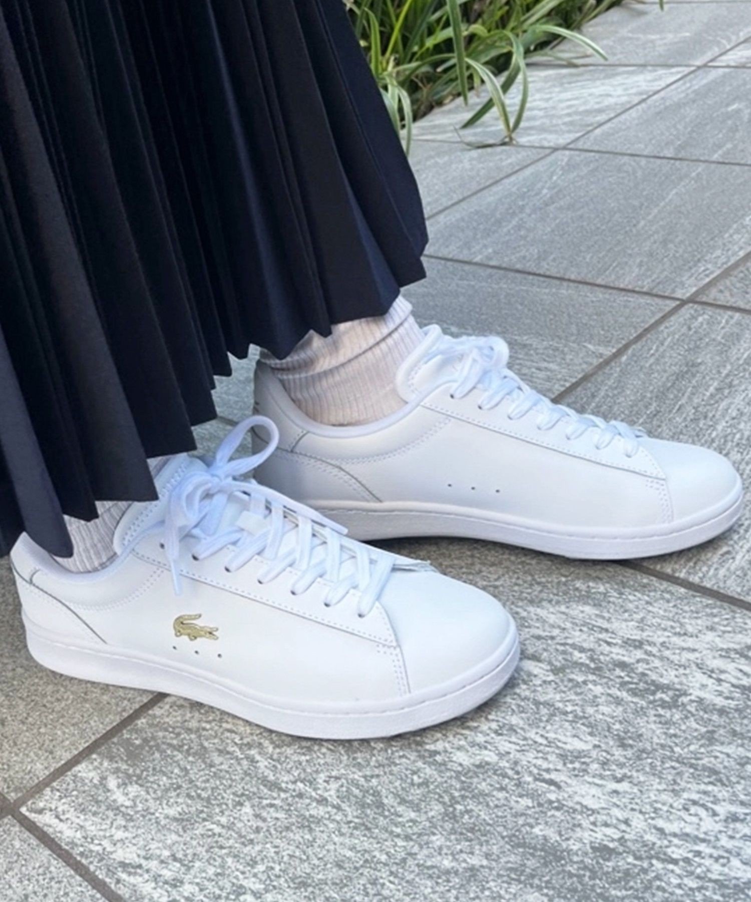 LACOSTE ウィメンズ CARNABY SET 224 1 SFA ラコステ シューズ・靴 スニーカー ホワイト【送料無料】