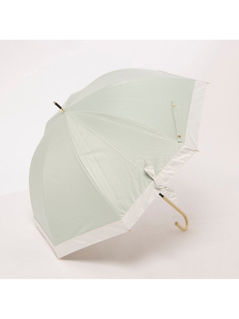 【SALE／20%OFF】cache nez カシュネ cachenez / PUビッグリボンショートパラソル アンビリオン ファッション雑貨 傘・長傘 ホワイト ネイビー