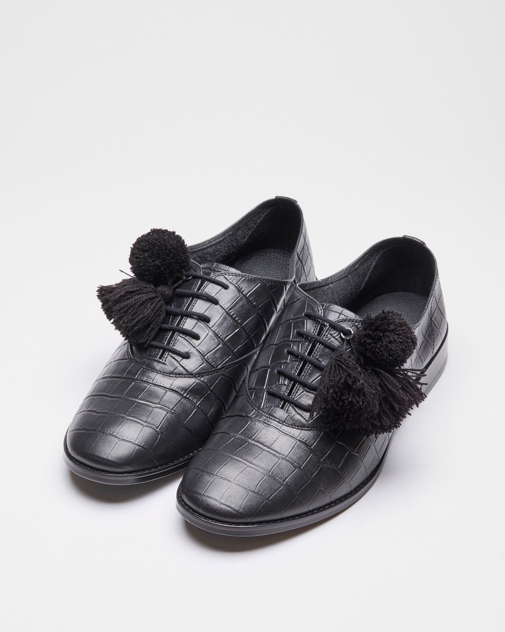 【SALE／60%OFF】SUICOKE SUICOKE by Midorikawa FRINGE OXFORD スイコック シューズ・靴 スニーカー ブラック【送料無料】