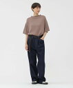 MHL. CANTON DENIM TROUSERS マーガレット・ハウエル パンツ その他のパンツ ネイビー【送料無料】