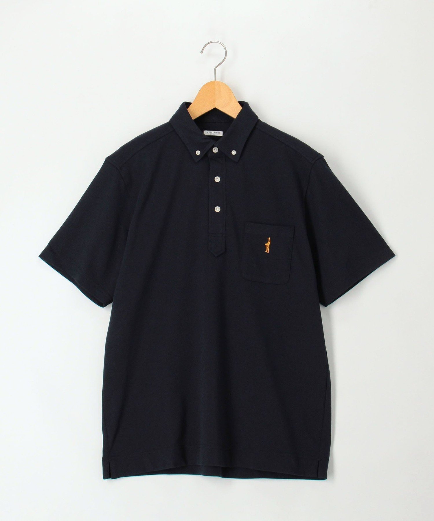【SALE／40%OFF】NOLLEY'S LIGHT 《ビジカジ対応》メランジカノコ クマBDポロ ノーリーズ トップス カットソー・Tシャツ ネイビー グリーン ブルー【送料無料】
