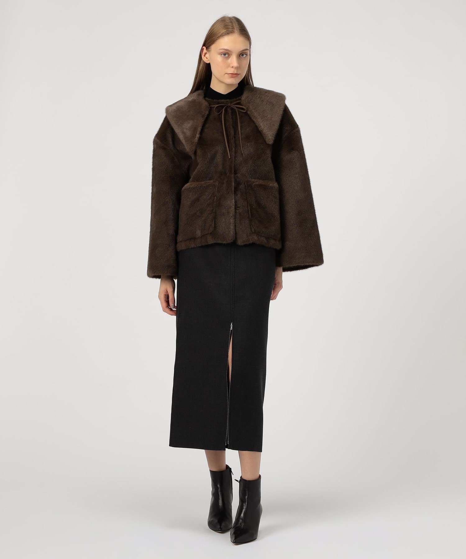 TOMORROWLAND GOODS BY MALENE BIRGER JACQUIE フェイクファージャケット トゥモローランド ジャケット・アウター ブルゾン・ジャンパー