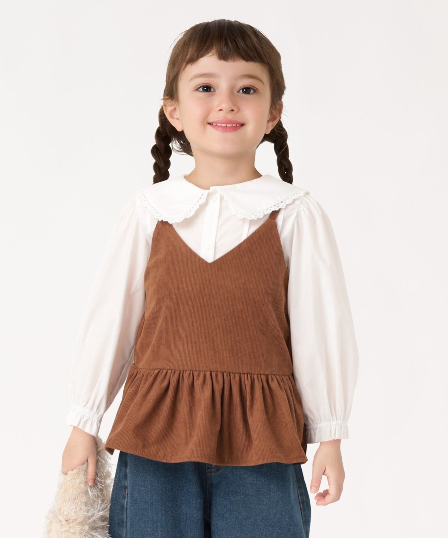 SHIPS Colors SHIPS Colors:100~130cm /＜洗濯機可能＞コーデュロイ ビスチェ シップス トップス その..