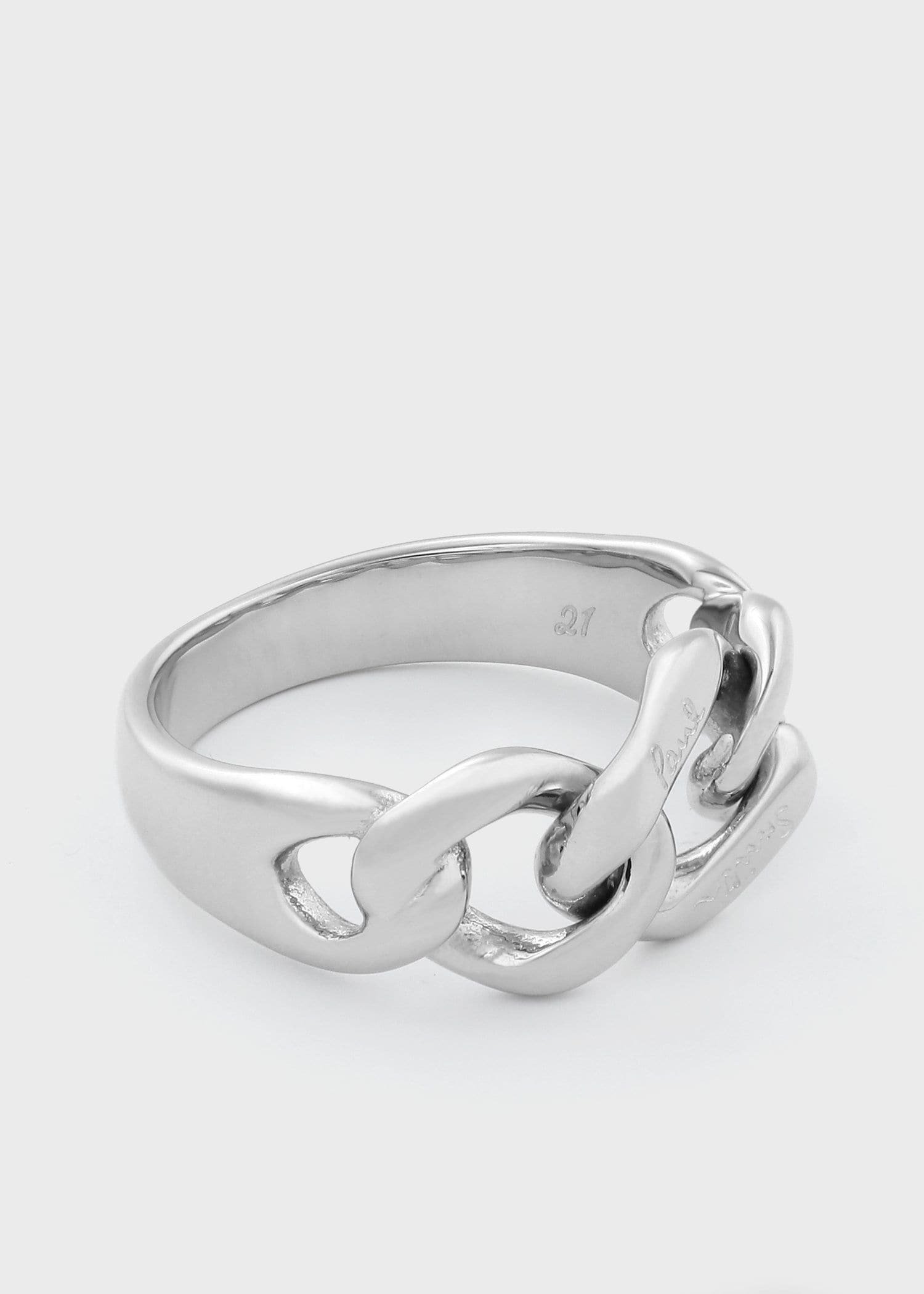 Paul Smith "Mixed Chain" リング ポール・スミス アクセサリー・腕時計 その他のアクセサリー・腕時計 シルバー【送料無料】