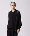 B'2nd DISCOVERED(ディスカバード)別注STITCH LONG SLEEVE TEE ビーセカンド トップス その他のトップス ブラック ホワイト【送料無料】