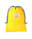 OCEAN&GROUND OCEAN&GROUND/(K)巾着中 GOODAY オーシャンアンドグラウンド 財布・ポーチ・ケース ポーチ イエロー ベージュ ピ...
