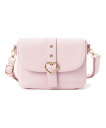 【SALE／30%OFF】PINK-latte ハートバックルショルダー ピンク ラテ バッグ ショルダーバッグ ピンク