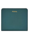 【SALE／50 OFF】FOSSIL MADISON バイフォールド フォッシル 財布 ポーチ ケース 財布 グリーン【送料無料】