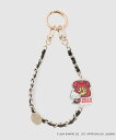 ROPE' 【一部店舗限定】HELLO KITTY チャーム付きストラップ(テレフォン) ロペ 財布・ポーチ・ケース その他の財布・ポーチ・ケース ブラック