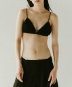 Knuth Marf Knuth Marf/knit triangle bra ニットブラ カセットチャート インナー・ルームウェア ブラジャー ブラック【送料...