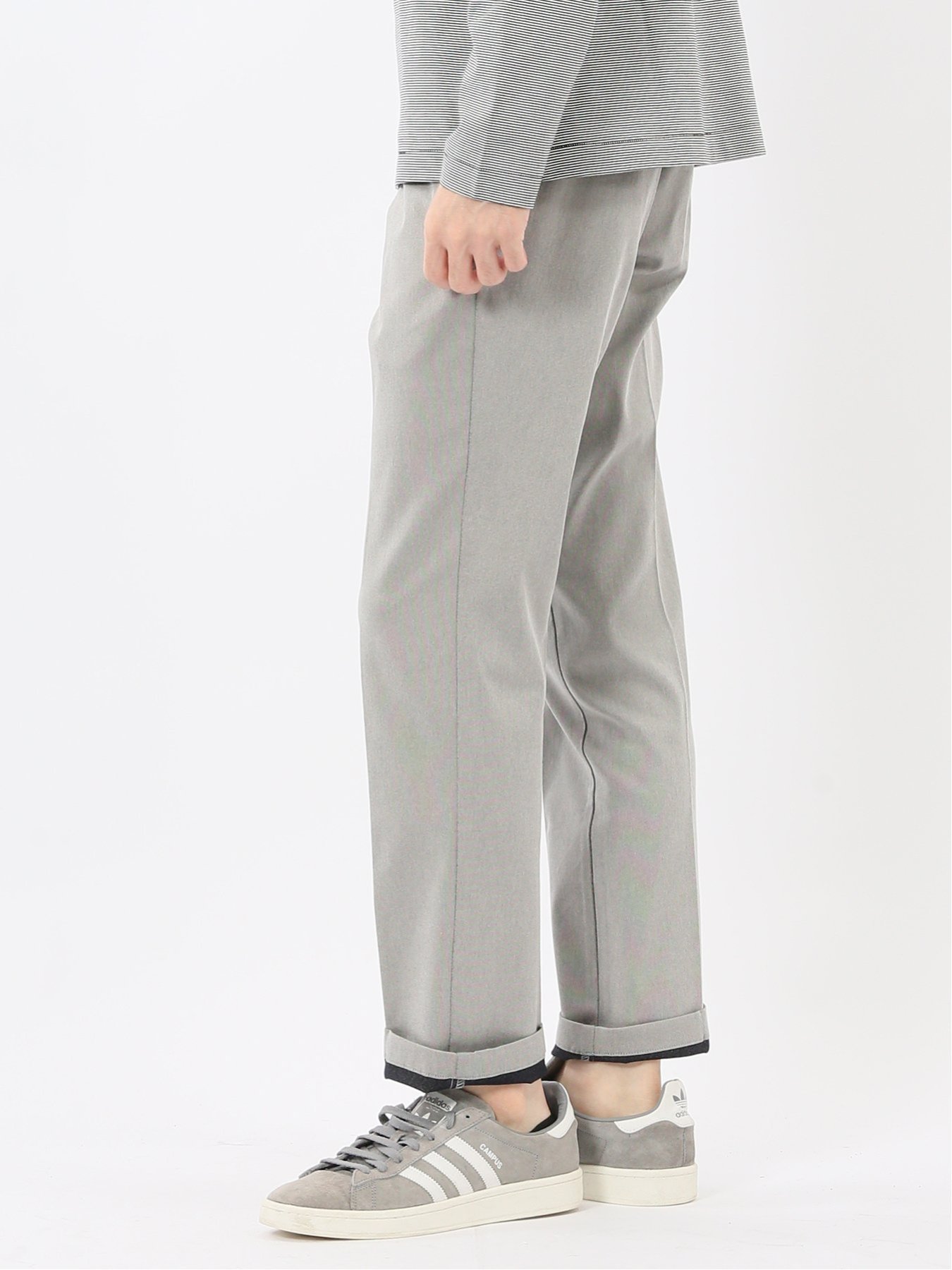 【SALE／30%OFF】TAKA-Q クロスストレッチ トラウザーパンツ ソラーロ タカキュー パンツ チノパンツ グレー ネイビー【送料無料】