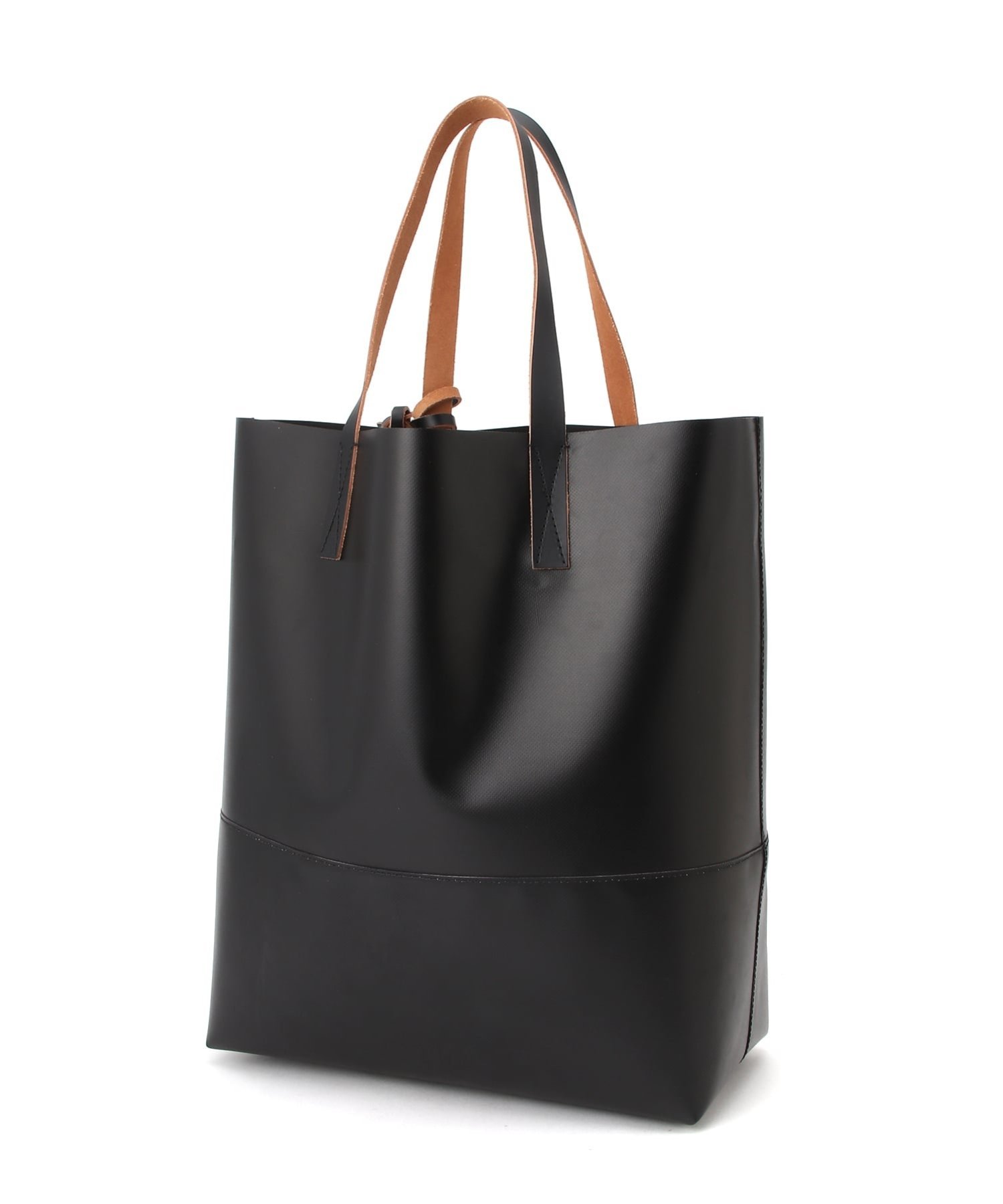 MARNI TPUショッピングバッグ マルニ バッグ トートバッグ ブラック【送料無料】