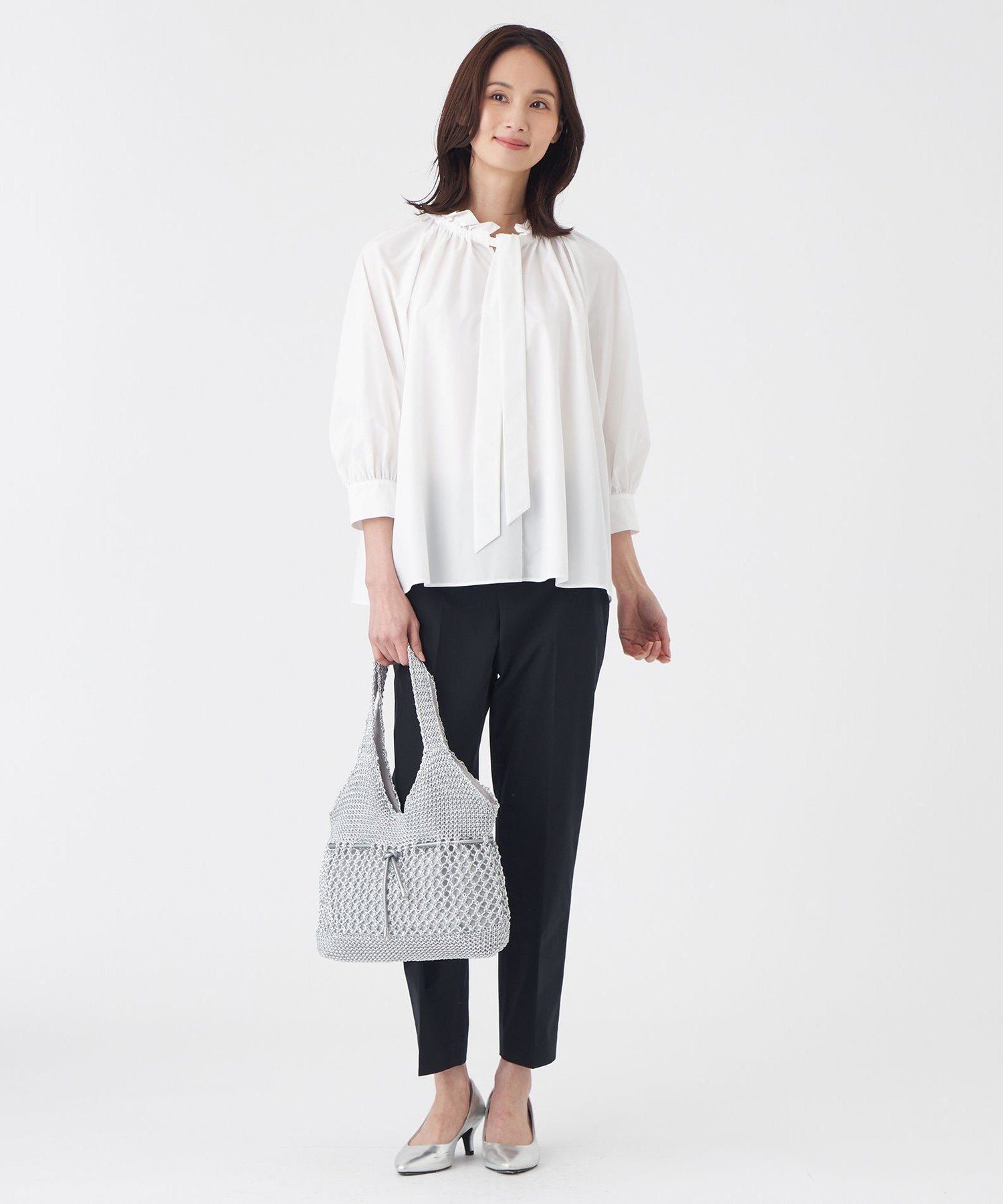 TRANS WORK 【L】【はっ水・ウォッシャブル】フリーモーションタフタパンツ サンヨー エルサイズ パンツ その他のパンツ ネイビー
