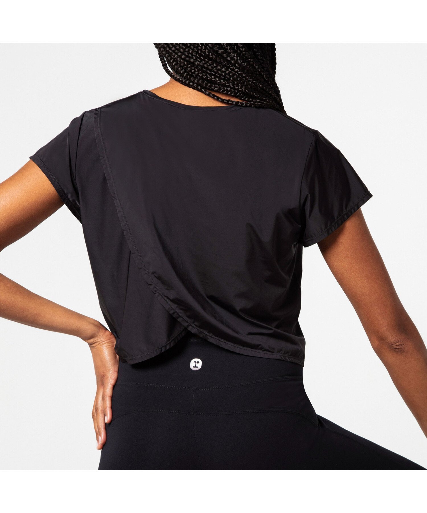 【SALE／20%OFF】Repetto Active Silk Crop Top レペット 福袋・ギフト・その他 その他 ブラック【送料無料】