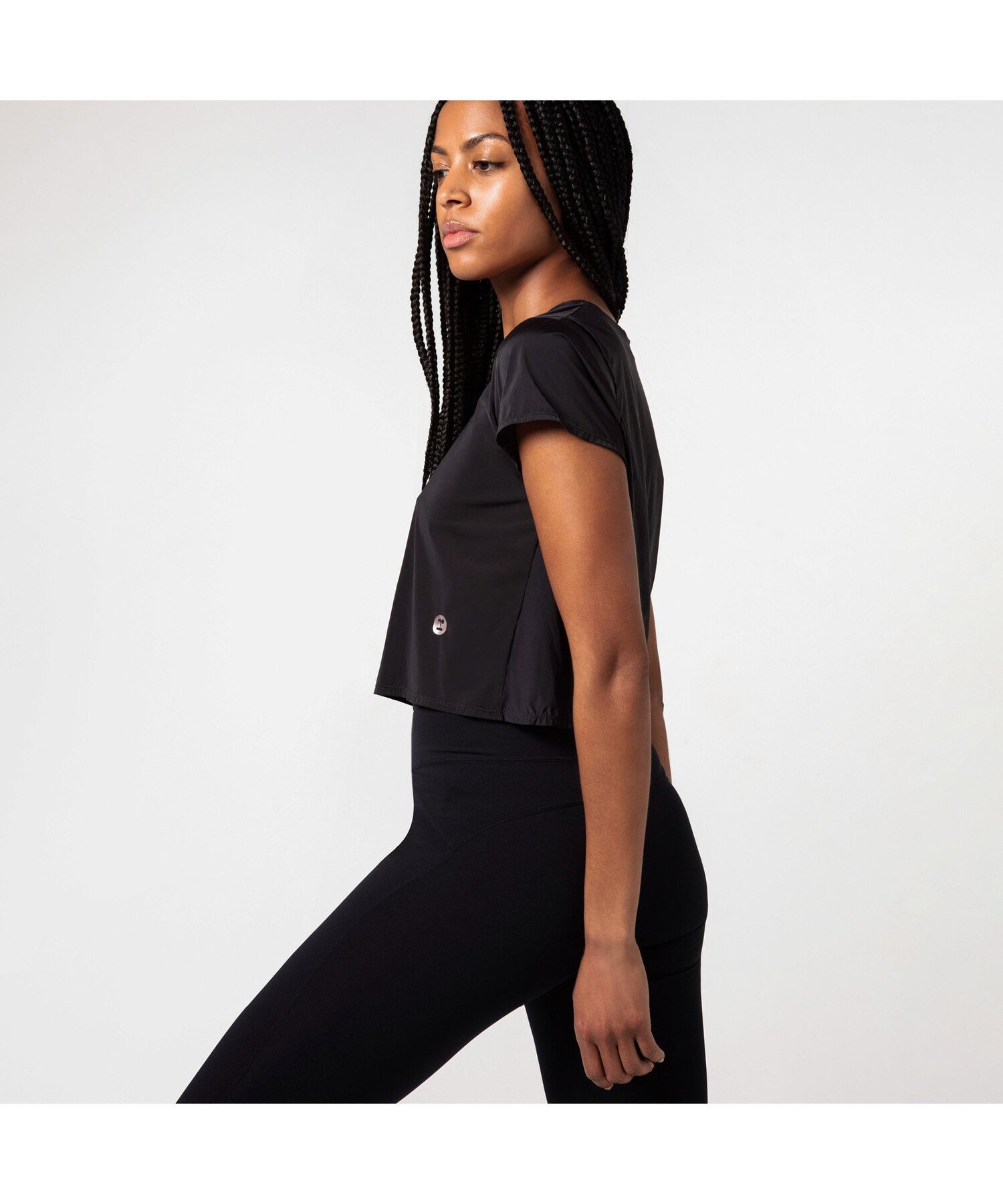 【SALE／20%OFF】Repetto Active Silk Crop Top レペット 福袋・ギフト・その他 その他 ブラック【送料無料】