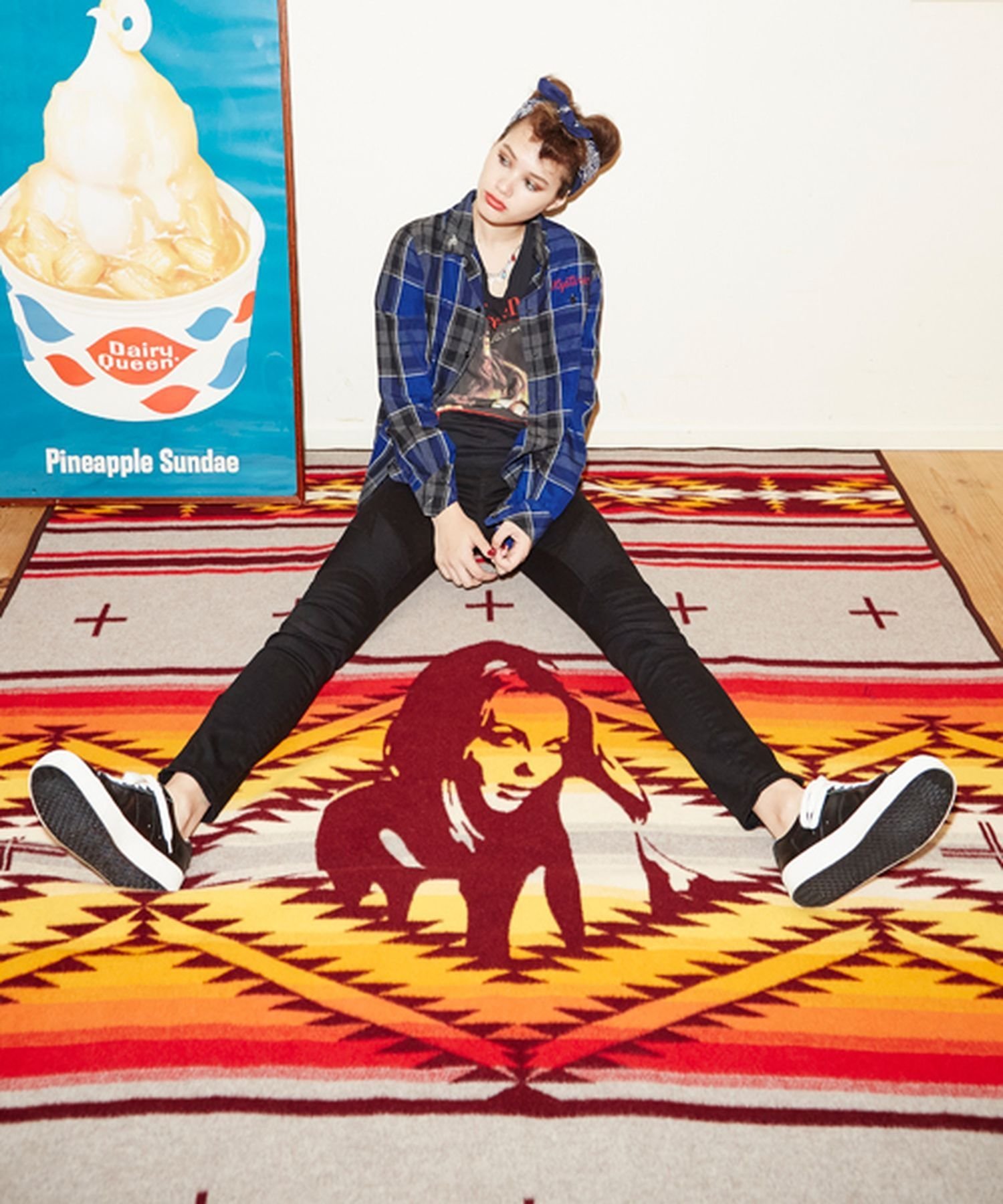 HYSTERIC GLAMOUR PENDLETON×HYSTERIC/HYSTERIC LAKEブランケット ヒステリックグラマー ファッション雑貨 スカーフ・バンダナ【送料無料】