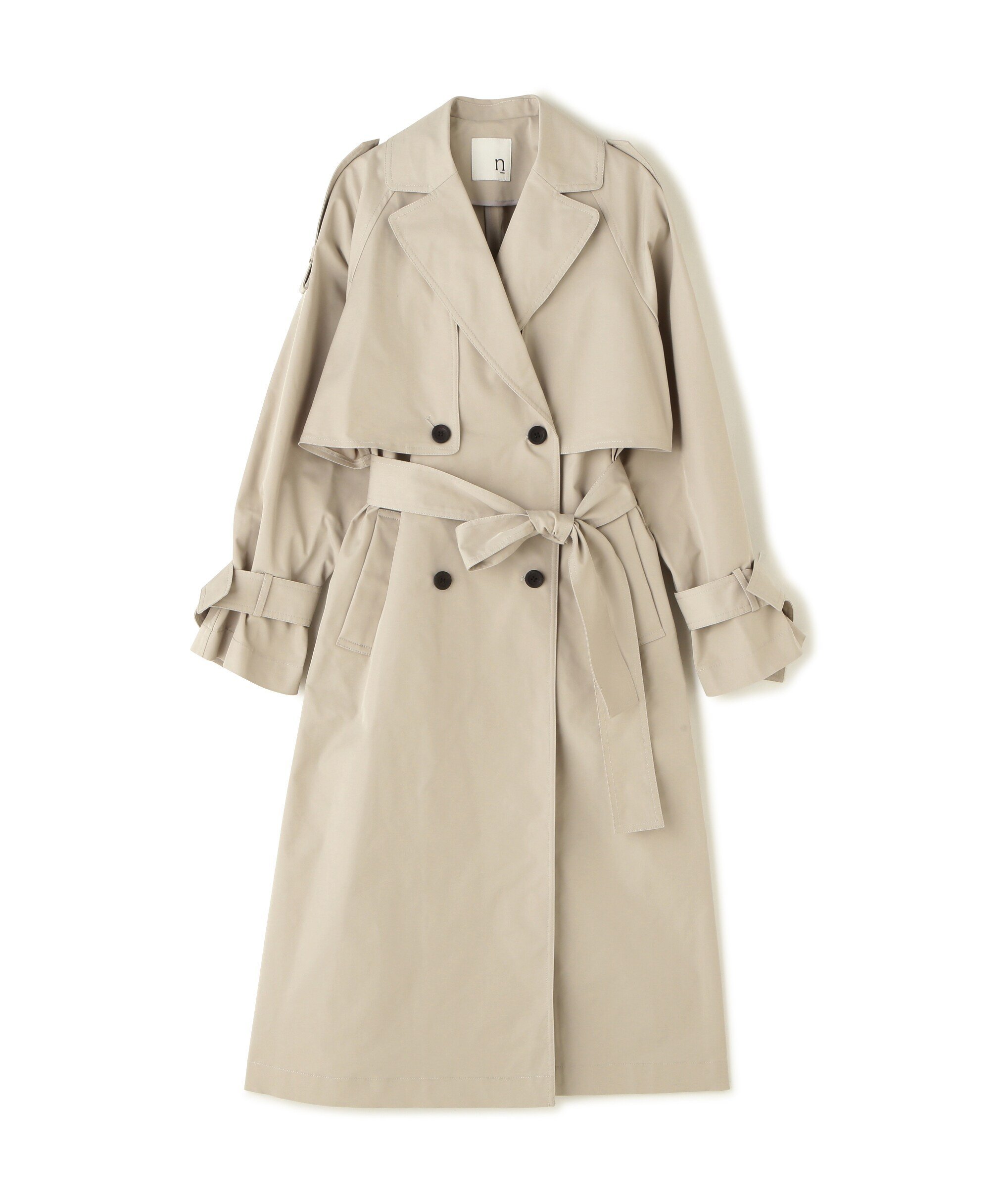 【SALE／30%OFF】N. Natural Beauty Basic マルチウェイロングトレンチコート《S Size Line》 エヌ ナチュラルビューティーベーシック* ジャケット・アウター その他のジャケット・アウター グレー ベージュ【送料無料】
