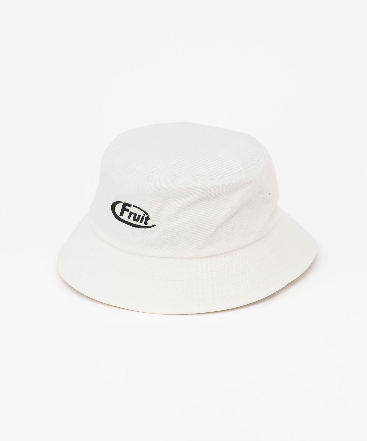 【SALE／50%OFF】FRUIT OF THE LOOM FRUIT OF THE LOOM/(U)【78】【FRUIT OF THE LOOM/フルーツオブザルーム】EMBROIDERY BUCKET HAT type A 刺繍ハットA レアリゼ 帽子 ハット ホワイト ベージュ ブラック