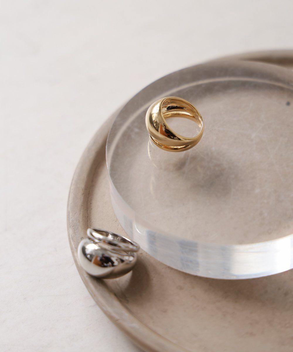 【SALE／29%OFF】Bou Jeloud Wメタルリング バブ / ブージュルード アクセサリー・腕時計 リング・指輪 ゴールド シルバー