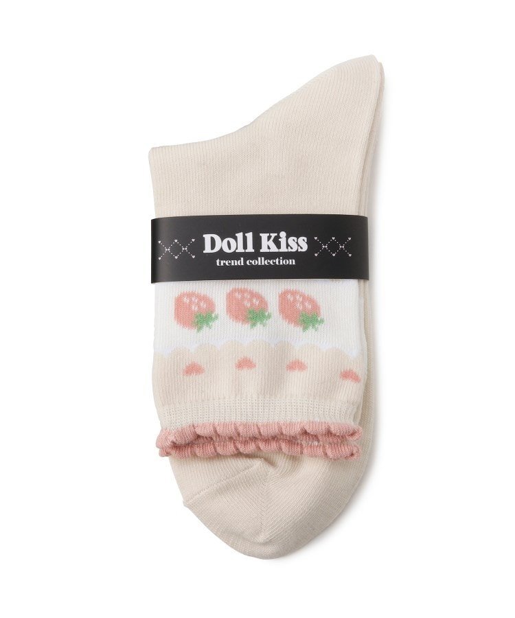 Doll Kiss いちごソックス エスペランサ 靴下・レッグウェア 靴下 ピンク