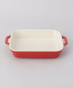 212 KITCHEN STORE レクタンギュラーディッシュ 20cm CRD <Staub ストウブ > トゥーワントゥーキッチンストア 食器・調理器具・キッチン用品 その他の食器・調理器具・キッチン用品 レッド【送料無料】