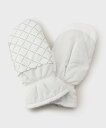 【SALE/46%OFF】adabat 防寒 両手ミトン アダバット ファッション雑貨 手袋 ホワイト ネイビー【送料無料】