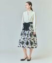【SALE/30%OFF】GRACE CONTINENTAL フラワージャガードテーラードレス グレースコンチネンタル ワンピース・ドレス ワンピース ブラック...