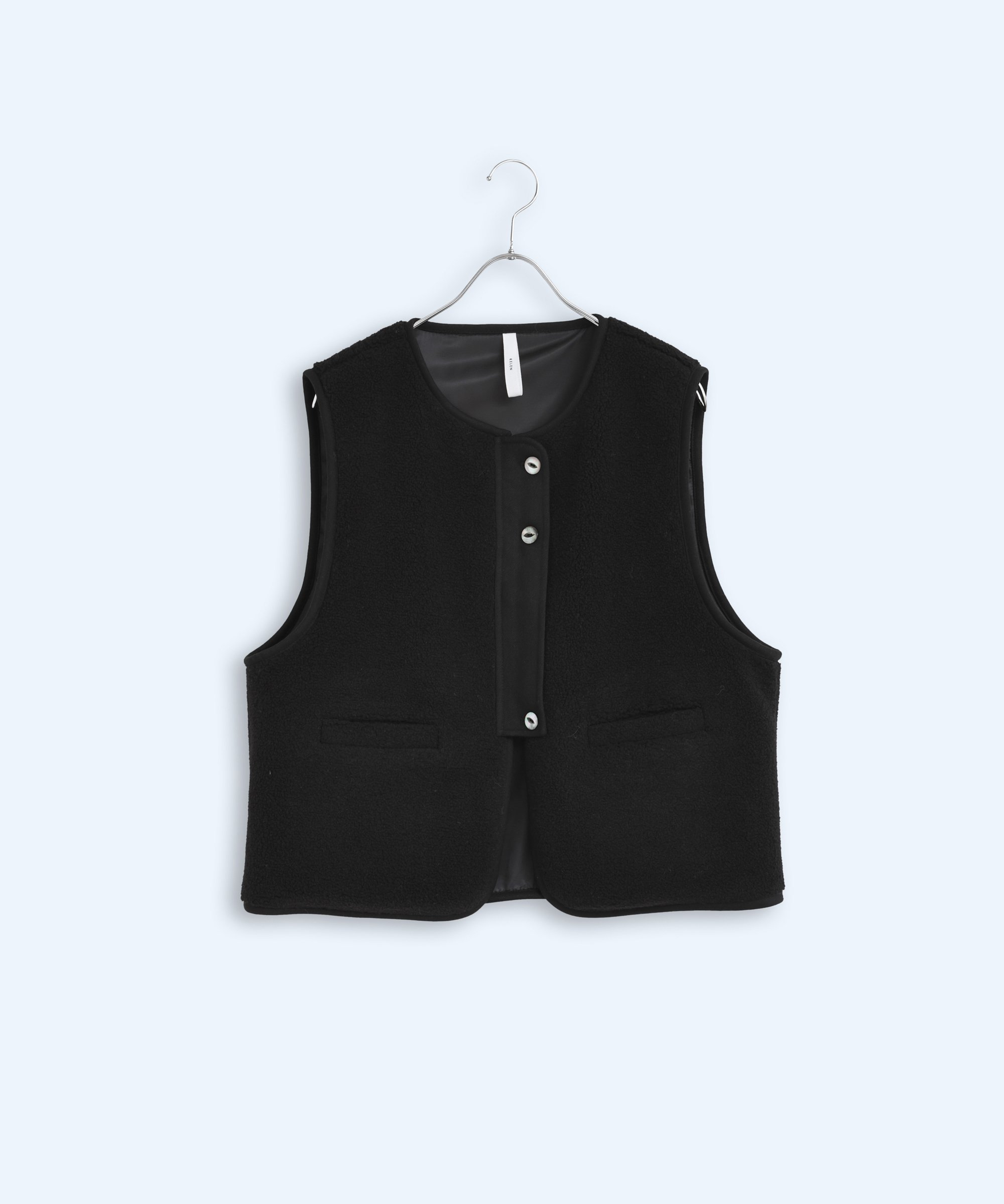 KELEN 「KELEN / ケレン」ボアデザインベスト ビーアパートメント トップス シャツ・ブラウス ブラック【送料無料】のサムネイル