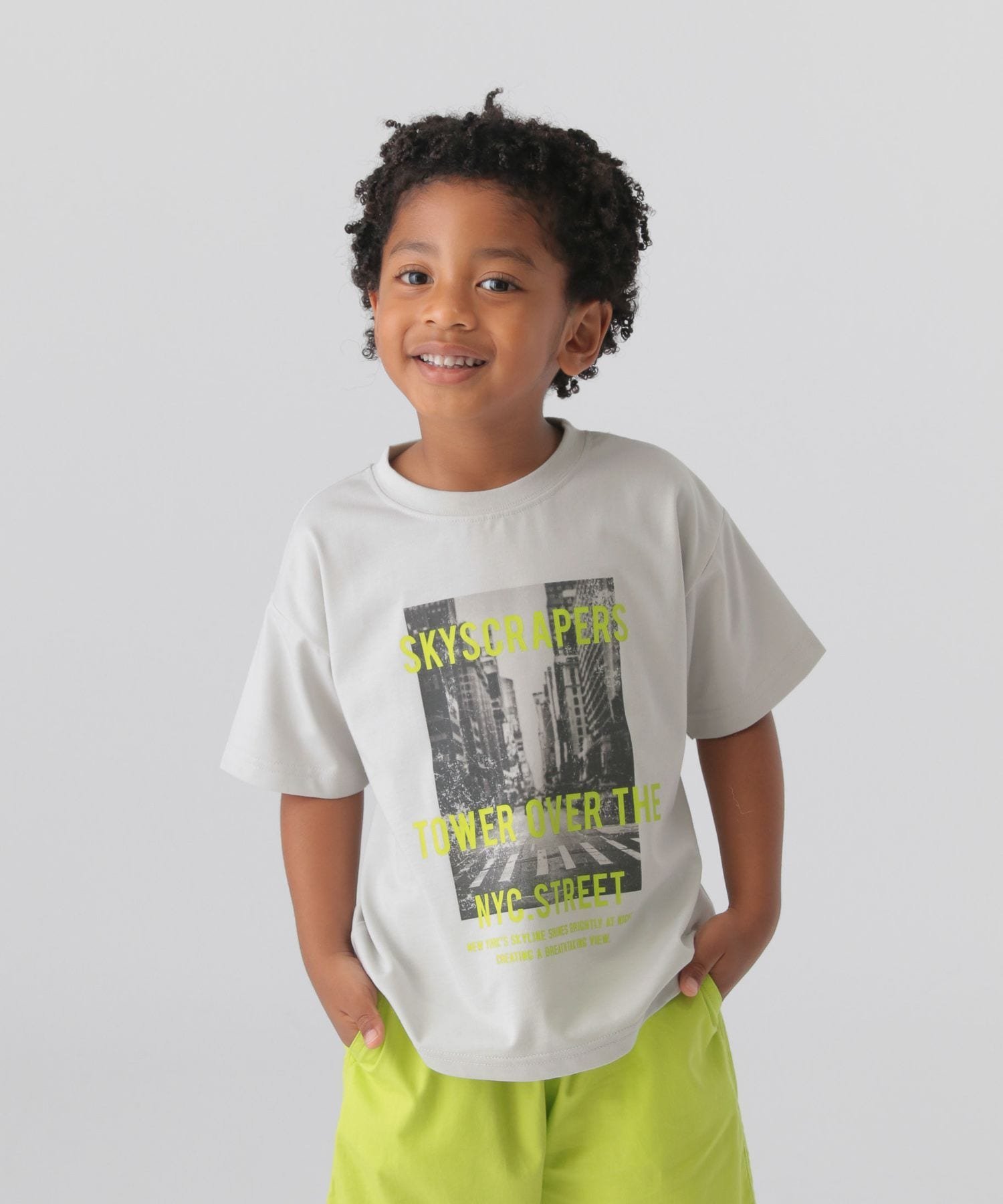 【SALE／40%OFF】GLOBAL WORK フローズンTプリント/100-120cm展開/575720 グローバルワーク トップス カットソー・Tシャツ ブルー ホワイト オレンジ