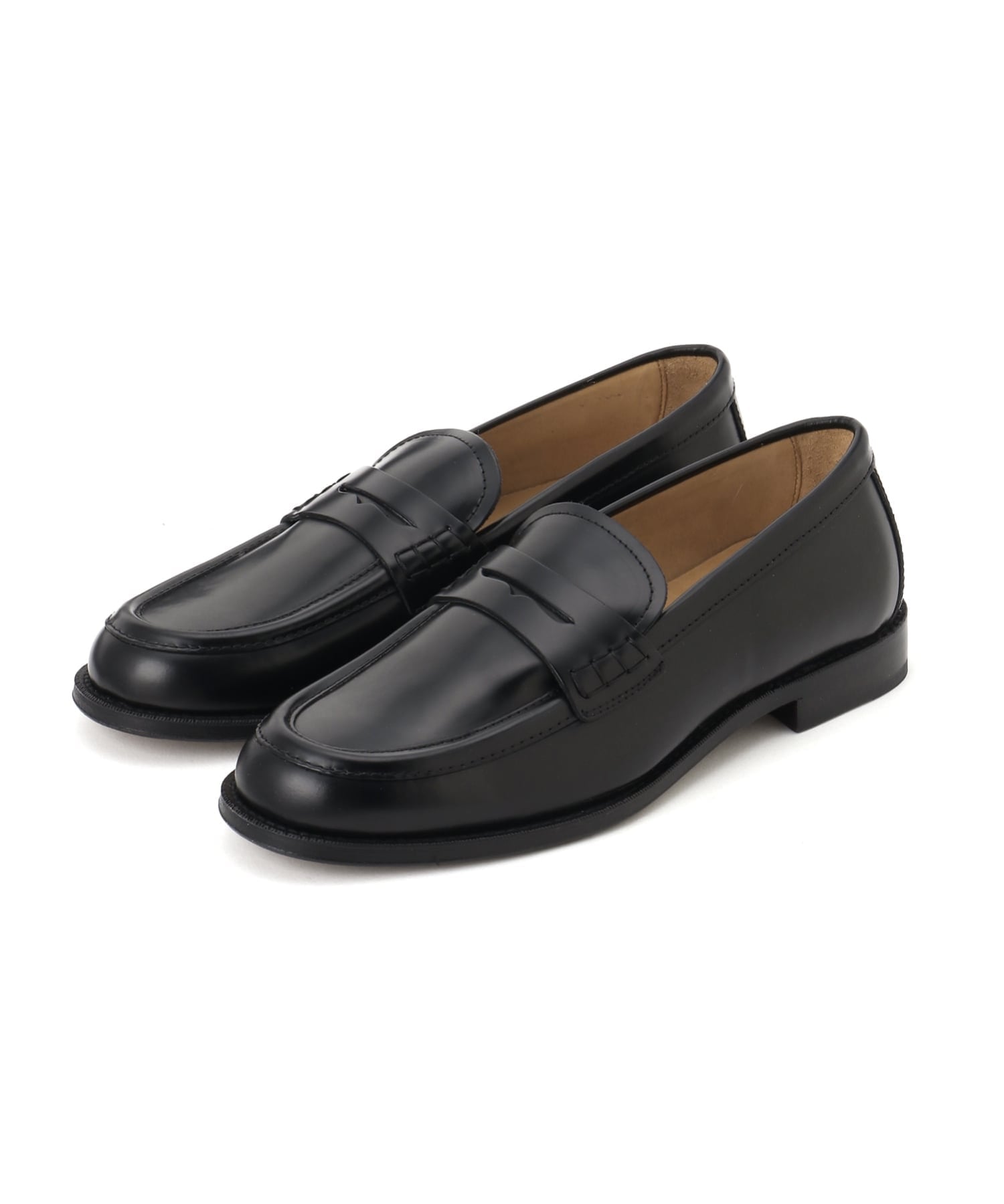 BANANA REPUBLIC (M)レザー ペニーローファー バナナ・リパブリック シューズ・靴 ローファー ブラック【送料無料】