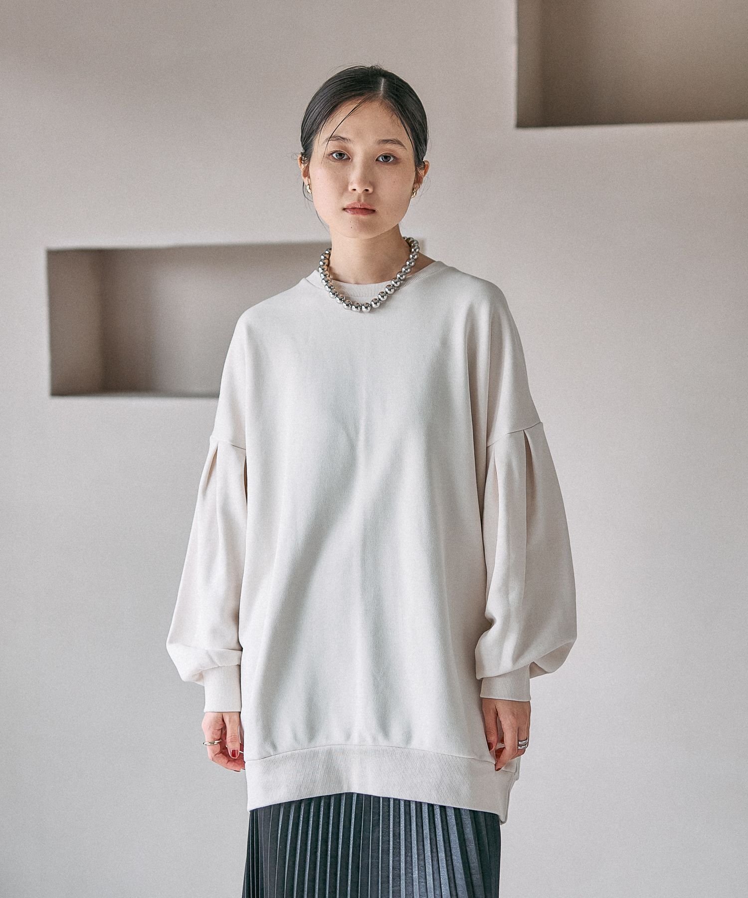 【SALE/55%OFF】LEPSIM 袖タッ...の紹介画像2