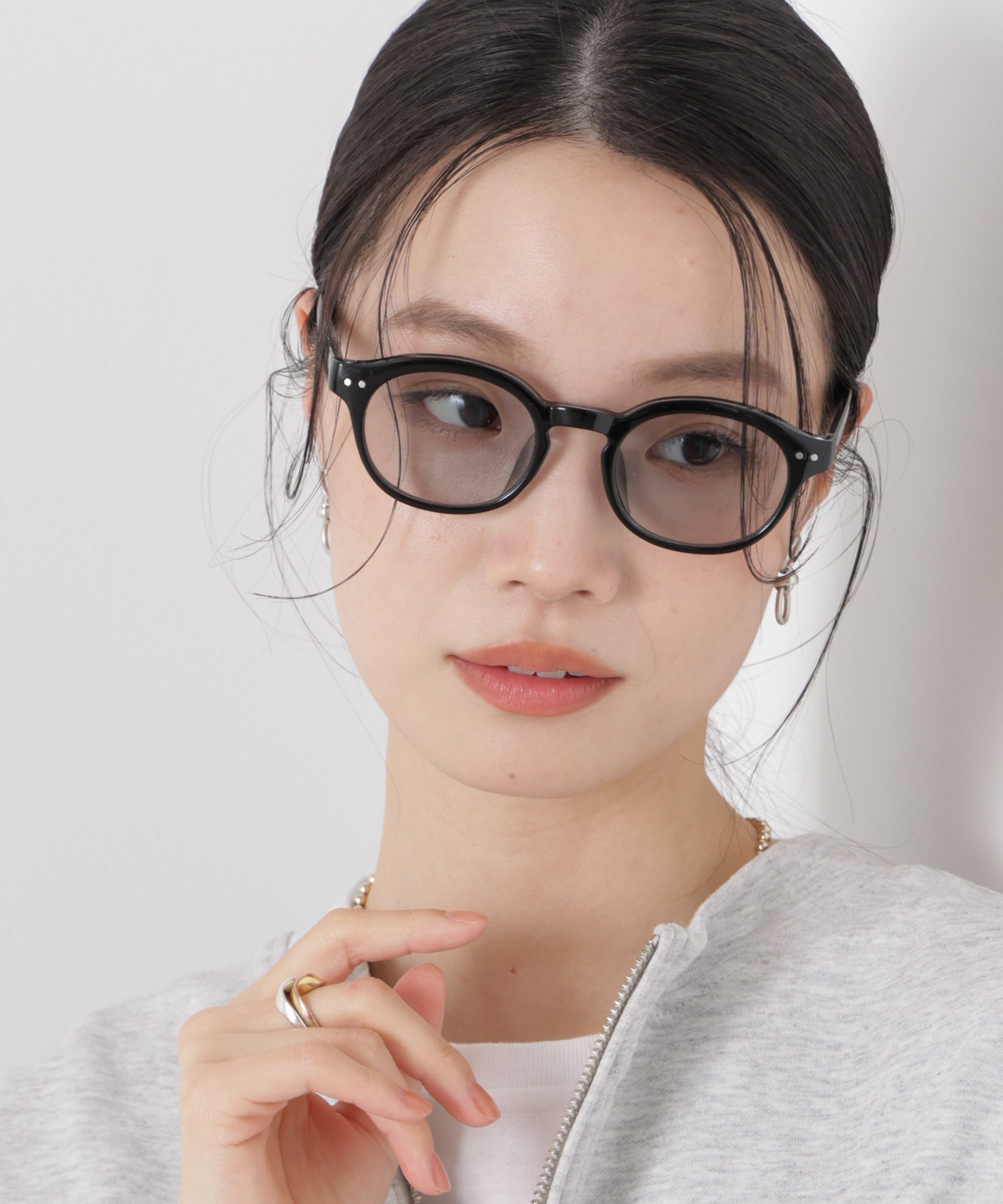 【SALE／20%OFF】NANO universe 丸型サングラス ナノユニバース ファッション雑貨 サングラス ブラック ブラウン stylife-15614729 Rakuten Fashion パッケージ画像